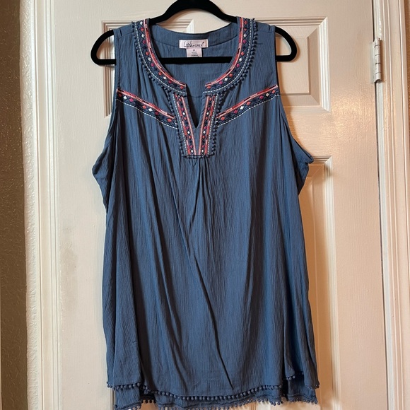 Lark & Grey Tops - Lark & Greyy boho tank